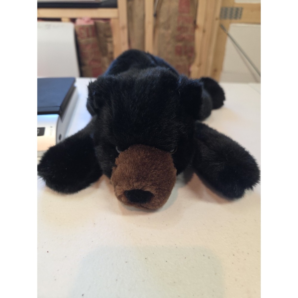 Aurora World Inc Bear Hand‎ Puppet Black Brown Nose
